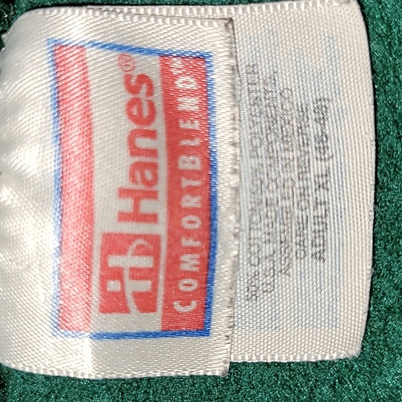 90s/Y2k. Hanes. Crewneck pullover. Classic COLLEGE sweatshirt. Men's size XL - Picture 2 of 15